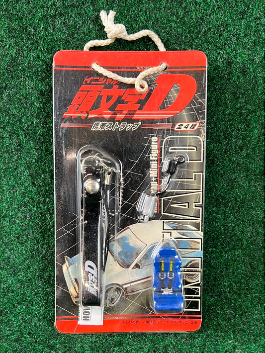 Initial D - Blue Seat, Exhaust and Strap Keychain