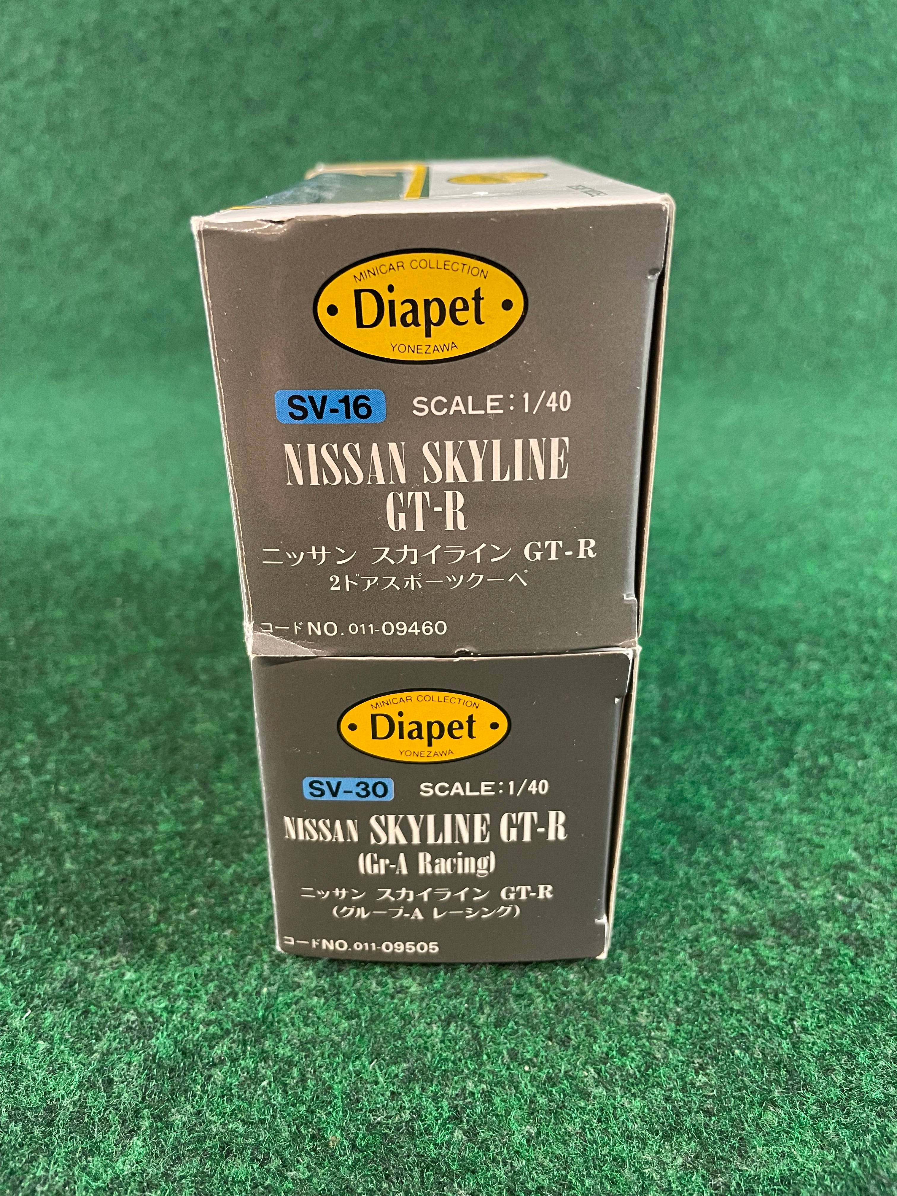 Diapet - Calsonic Group A & Debut Edition Nissan Skyline R32 GT-R