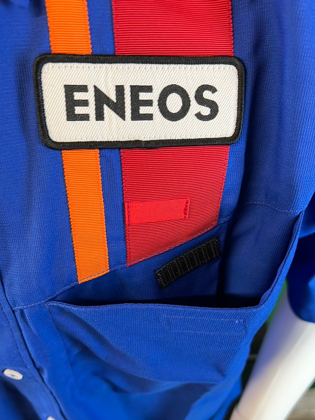 ENEOS - Japanese Service Station Employee Uniform Buttondown Short Sleeve Shirt - 3L