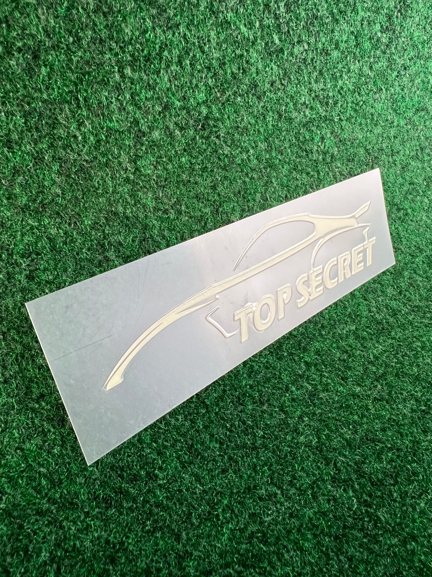 Top Secret - Towel and Decal Set