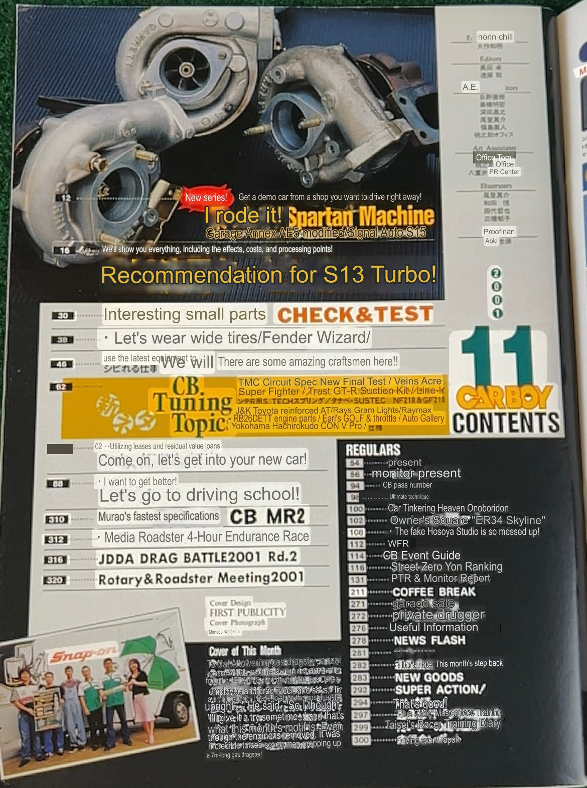 CARBOY Magazine - November 2001