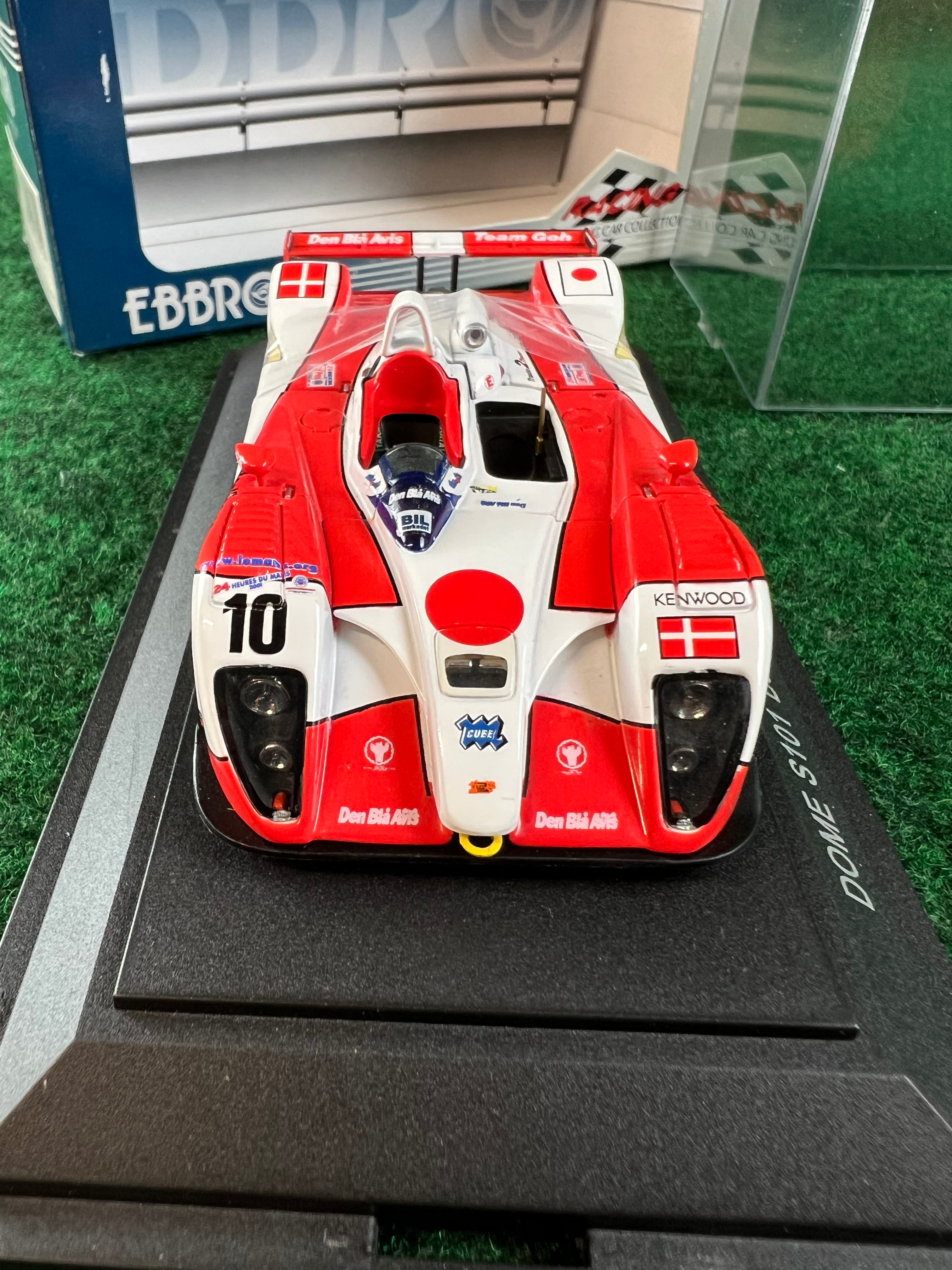 EBBRO 2001 LeMans Team Den Bla Avis Team Goh DOME S101 1/43