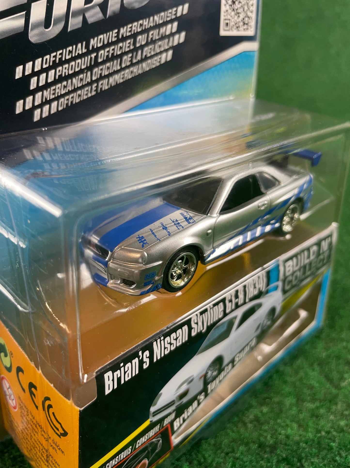 Jada Toys - Fast and Furious Nissan Skyline R34 GT-R Diecast Set