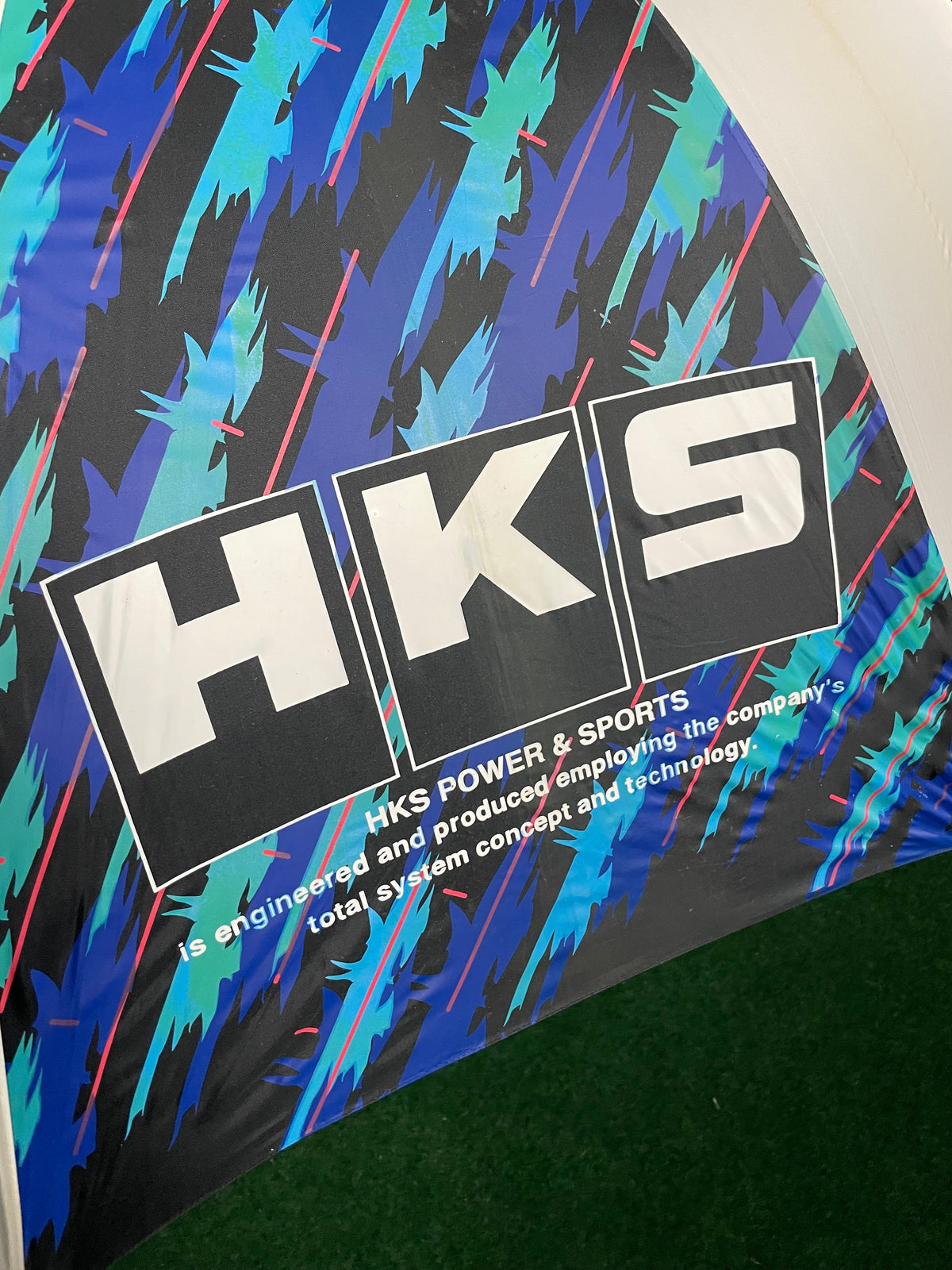 HKS - Oil Slick Vintage Large Golf Umbrella