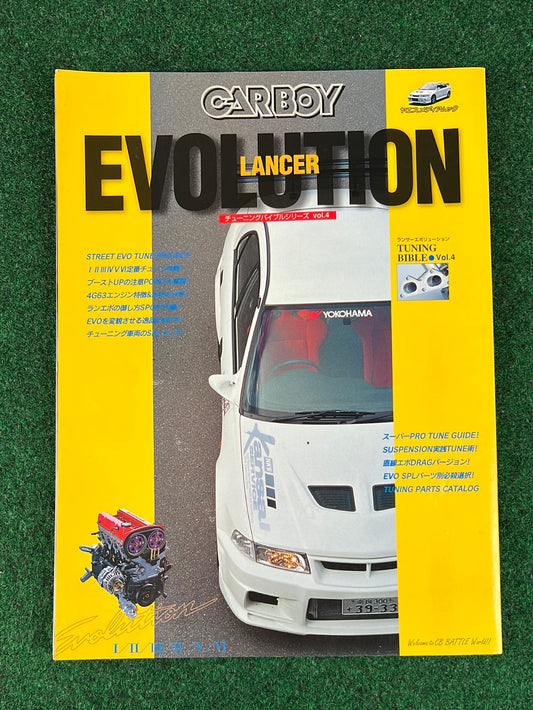 Carboy - TUNING Bible Vol. 4 Mitsubishi Lancer Evolution Magazine