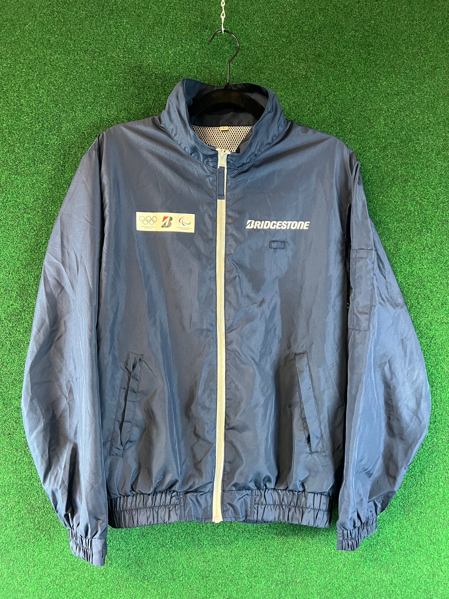 Bridgestone Regno - Dark Blue Windbreaker Jacket (L)