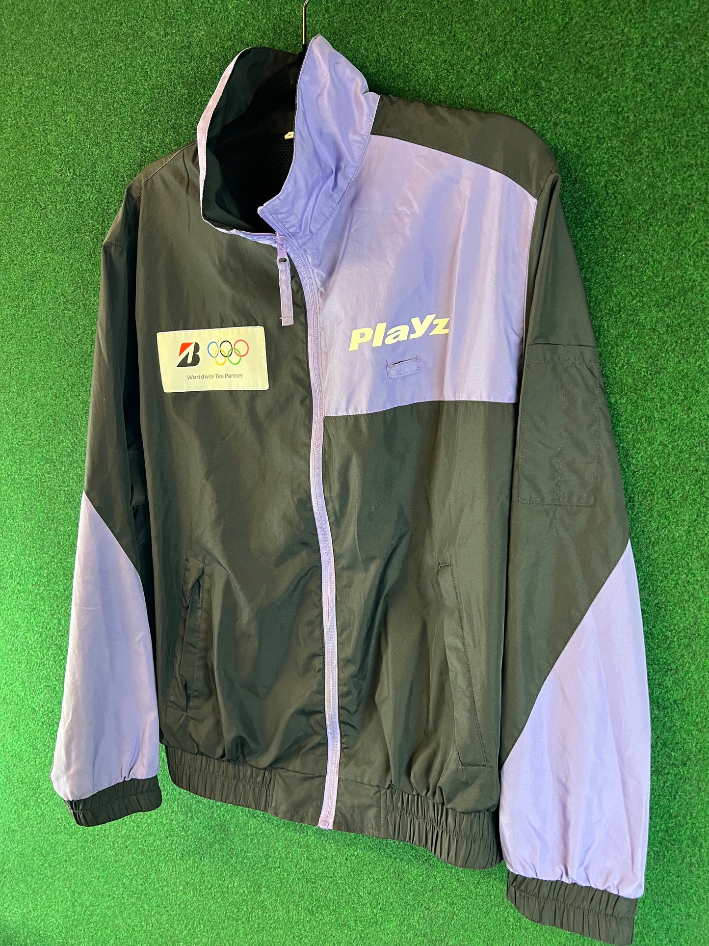 Bridgestone Playz - Black/Purple Windbreaker Jacket (L)