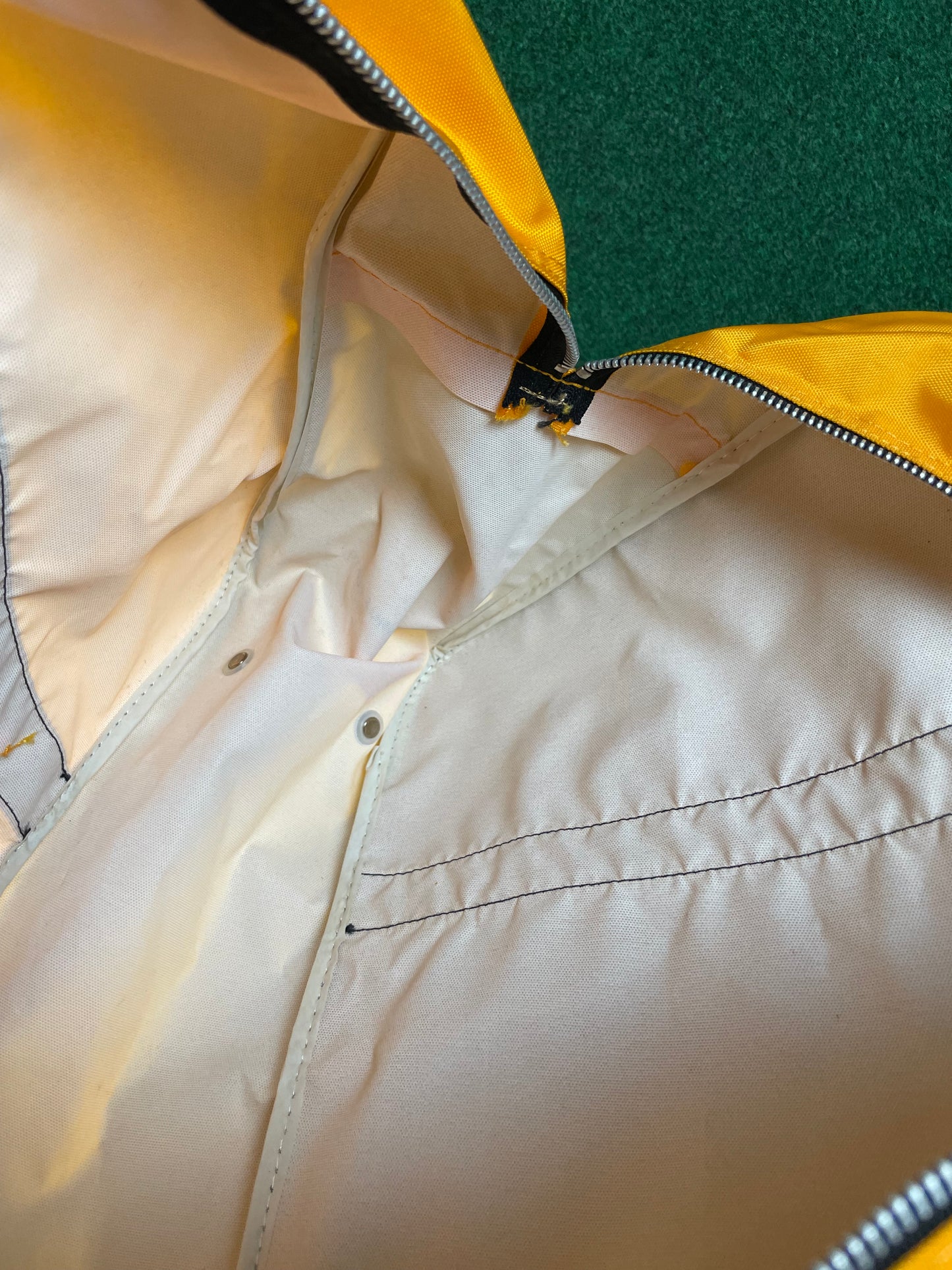 SUBARU - Vintage Original Fuji Gunma Seikyo Japanese Dealership Yellow Duffle Travel Bag