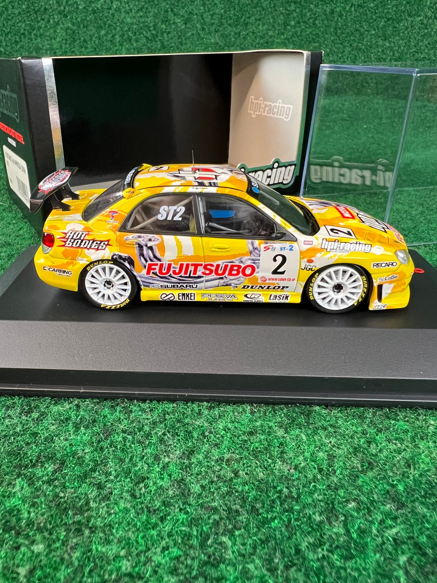 HPI Fujitsubo Super Taikyu 2005 Subaru Impreza WRX 1/43 Scale Diecast