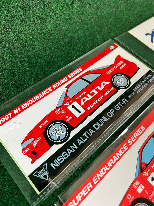 Nissan Skyline GT-R, Super GT, JGTC, Super Taikyu Sticker Set ...