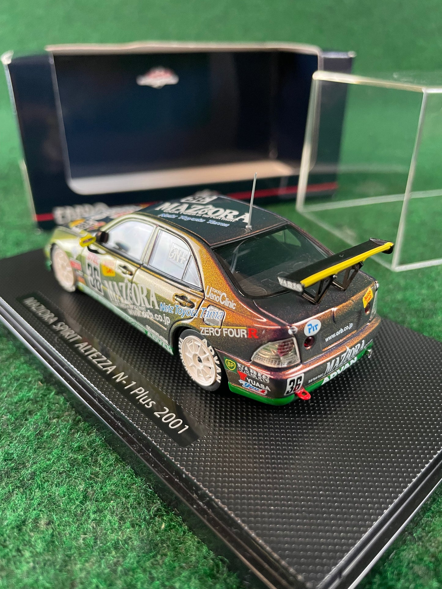 EBBRO Racing Collection - MAZIORA SPIRIT 2001 Toyota Altezza N-1 1/43 Scale Diecast