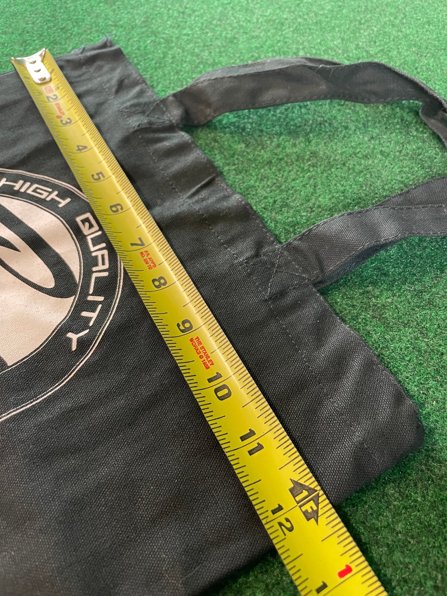 BN Sports - High Quality Performance Black Canvas Tote Bag