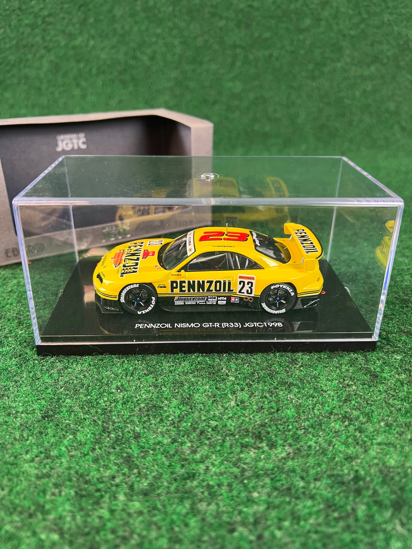 EBBRO Legends of JGTC - 1998 Pennzoil Nissan Skyline R33 GTR 1/43 Diecast