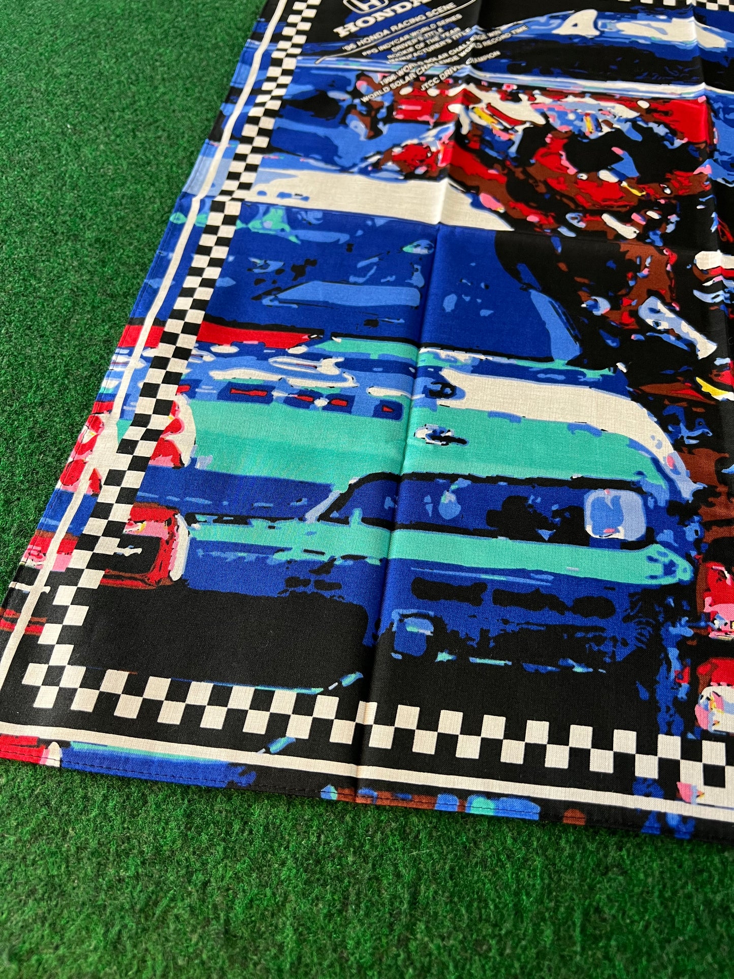 HONDA - 1996 Racing Scene Indycar, Solar Challenge & JTCC Accord Handkerchief Cloth
