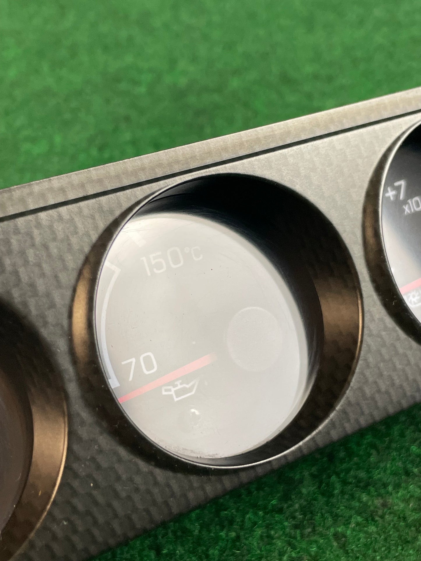 Nissan Skyline R33 GT-R Factory JDM Center Dash Triple Gauge Cluster