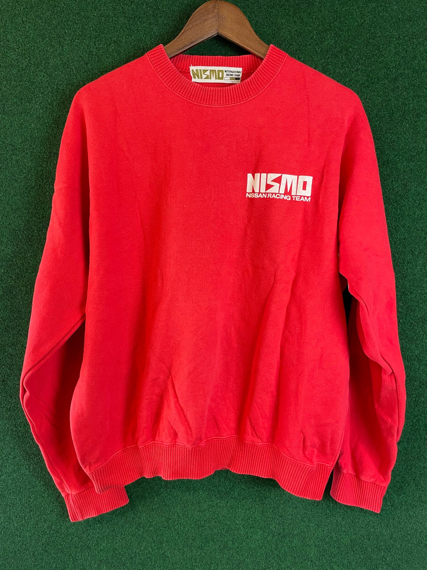 NISMO - Nissan International Race & Rally Team Vintage Red Sweatshirt