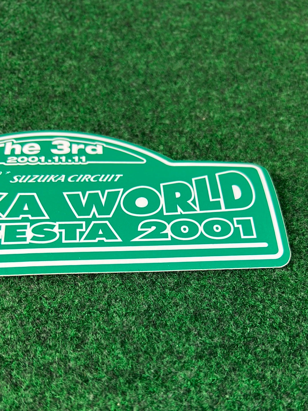 Suzuka World Rally Festa 2001 Sticker