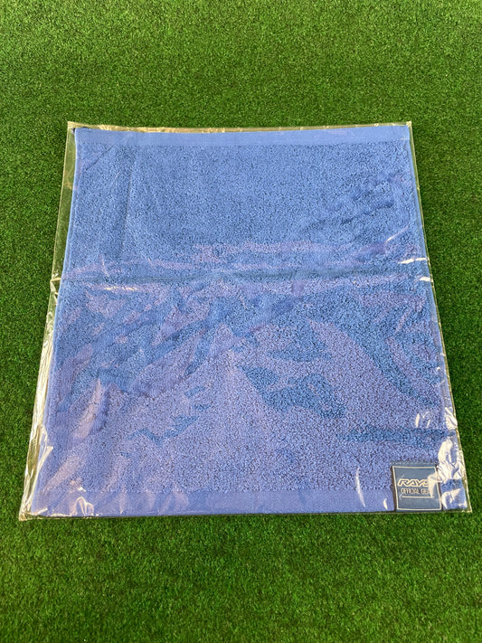 RAYS Official Motor Sports Gear Blue Personal Towel w/ Loop