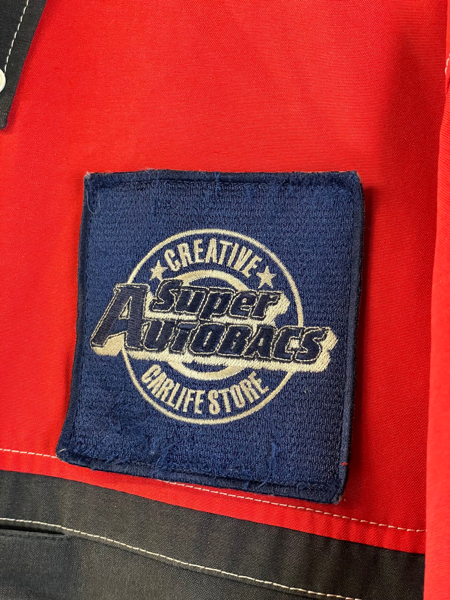 Super Autobacs - Employee Button Down Short Sleeved Shirt
