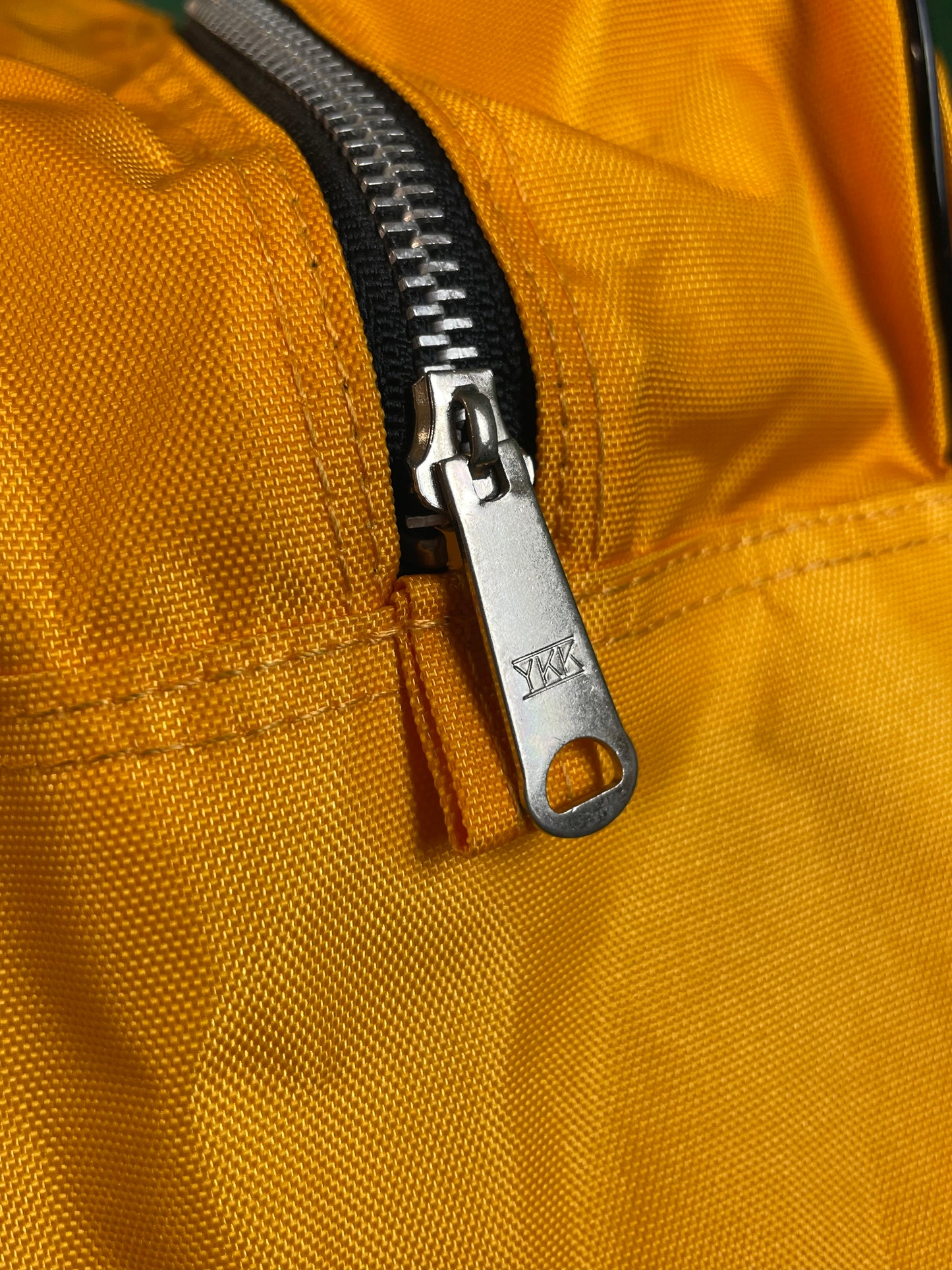 SUBARU - Vintage Original Fuji Gunma Seikyo Japanese Dealership Yellow Duffle Travel Bag