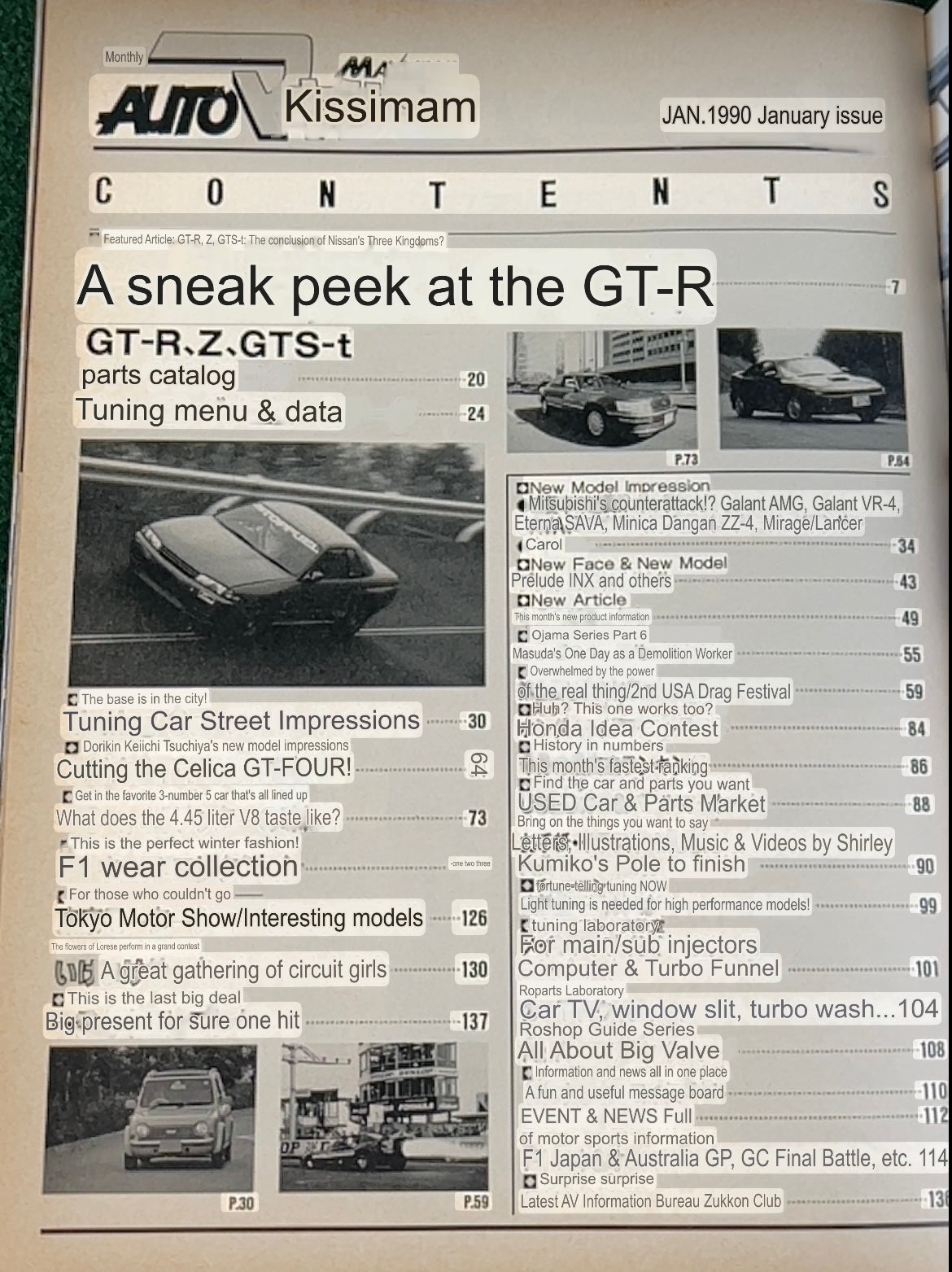 Auto Maximum Magazine Vol. 87 - January 1990