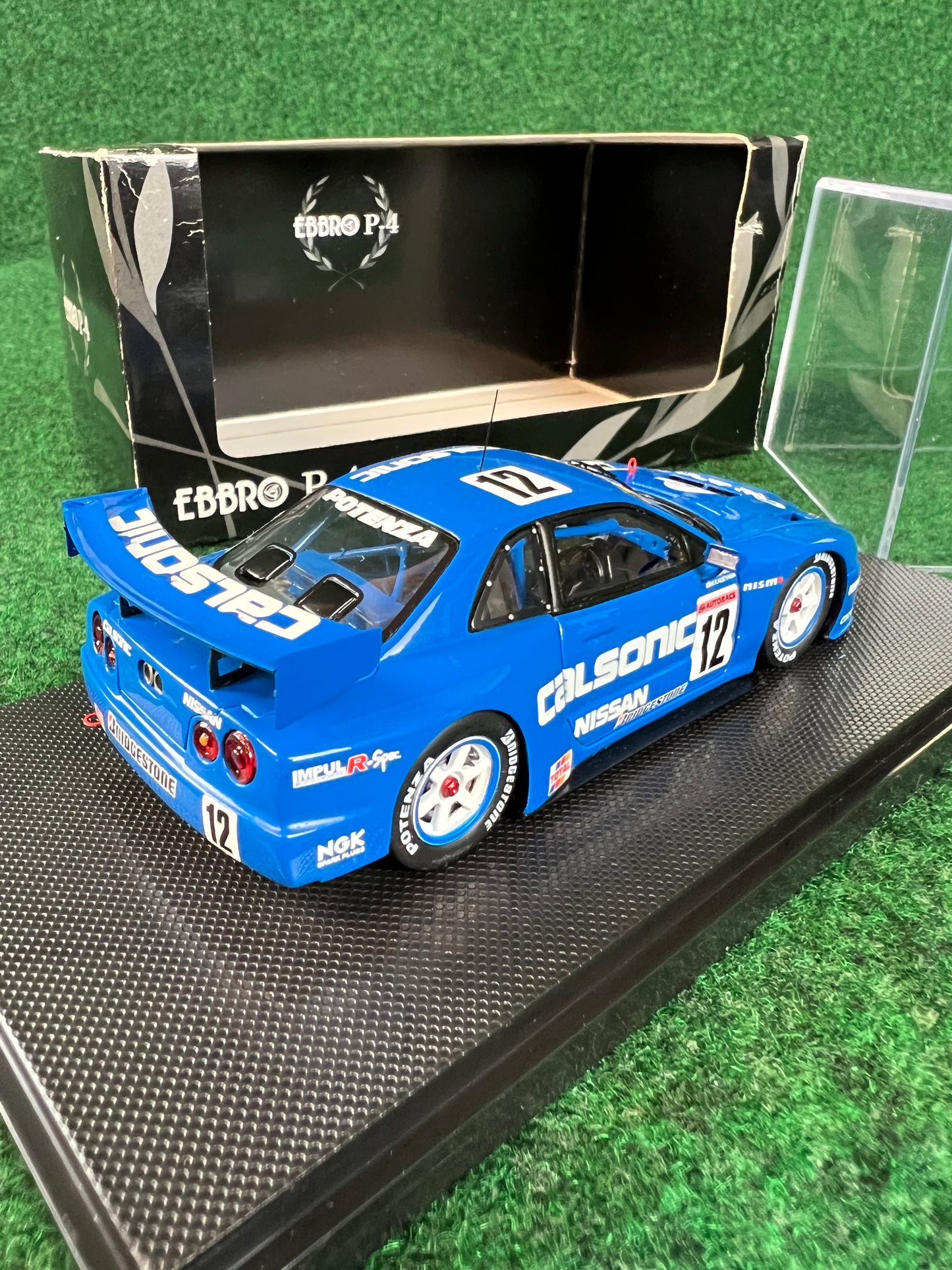 EBBRO P-4 - JGTC 1999 Calsonic Nissan Skyline R34 GTR 1/43 Scale Diecast