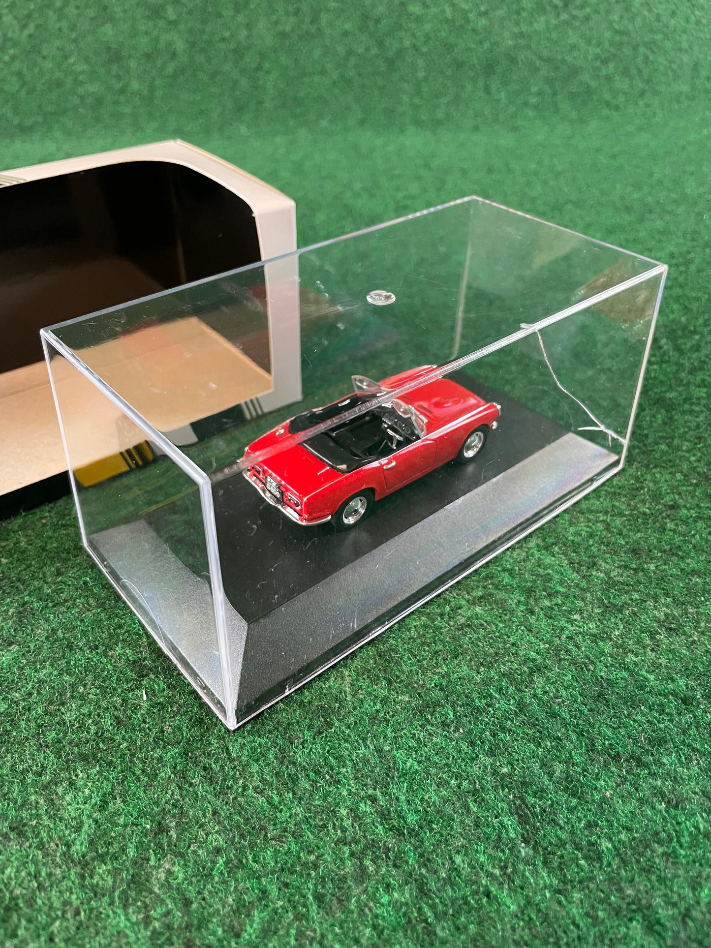 First43 Honda S800 Red Roof Open 1/43 Scale Diecast