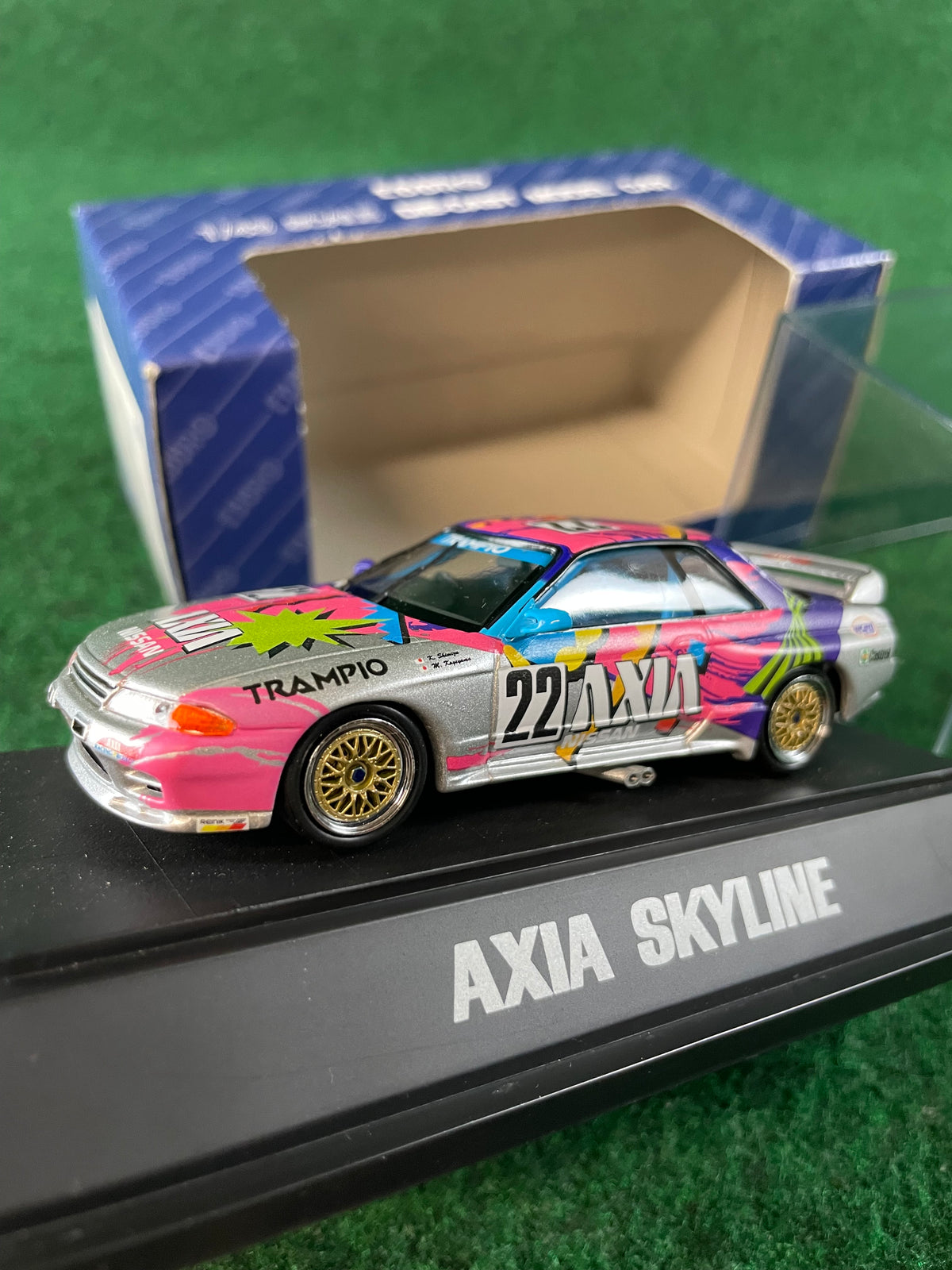 EBBRO Nissan Skyline R32 GTR AXIA Group A Racecar 1/43 Diecast
