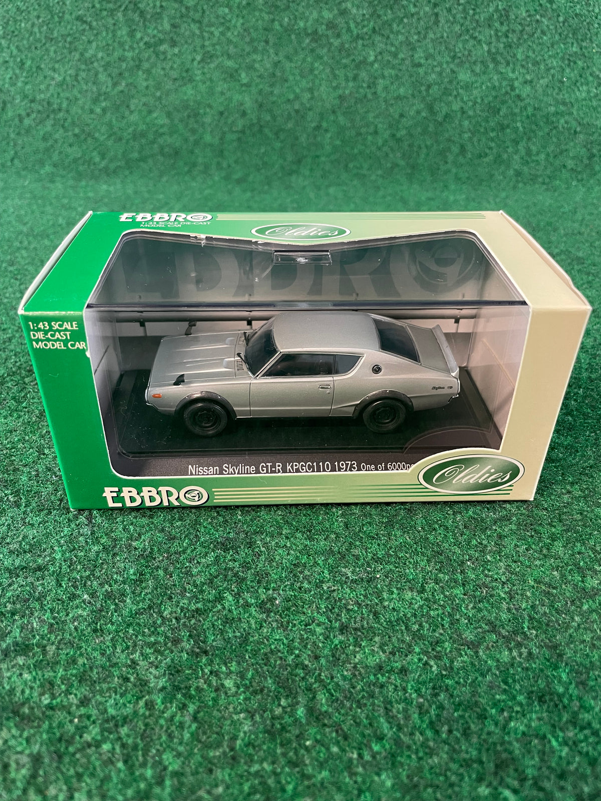 EBBRO Oldies - Nissan Skyline GT-R KPGC110 1973 1 of 6000 1/43 Scale Diecast