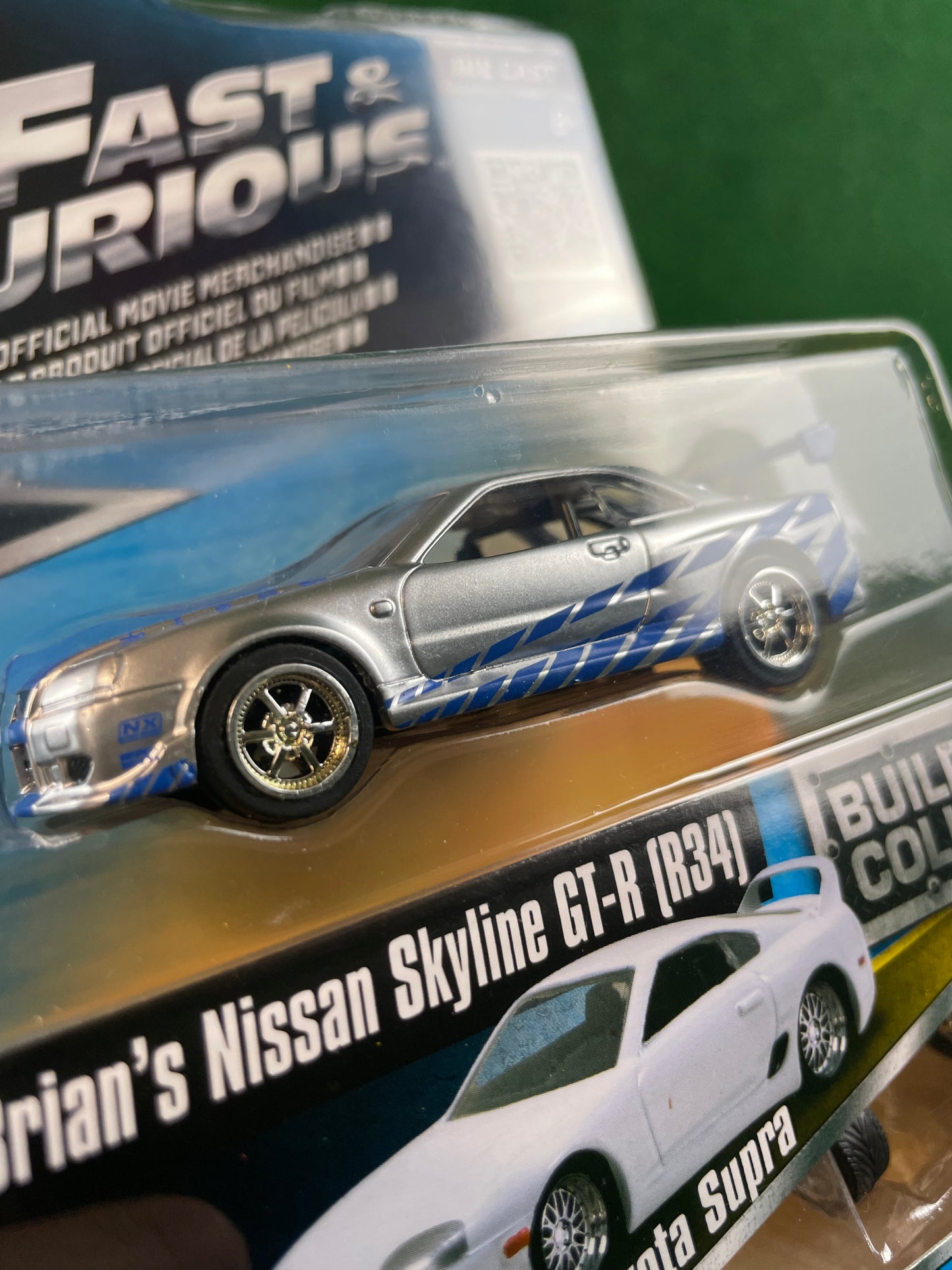 Jada Toys - Fast and Furious Nissan Skyline R34 GT-R Diecast Set