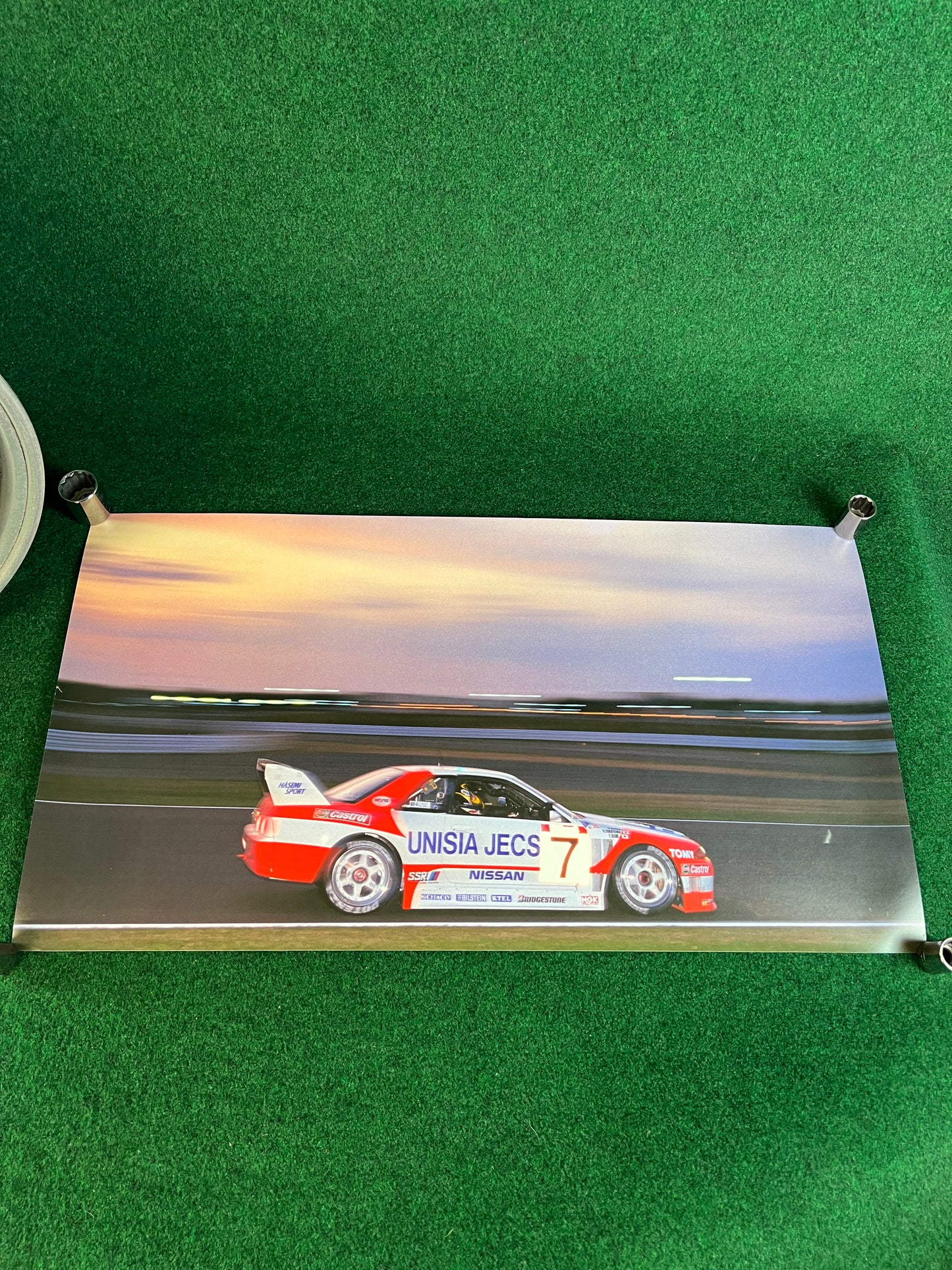 HASEMI x SSR Wheels - JGTC Nissan Skyline R32 GT-R Race Used Centerlock Wheel Set