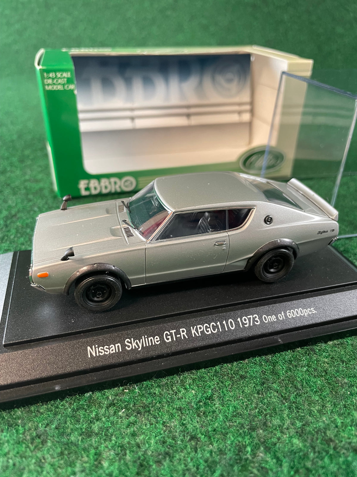 EBBRO Oldies - Nissan Skyline GT-R KPGC110 1973 1 of 6000 1/43 Scale Diecast