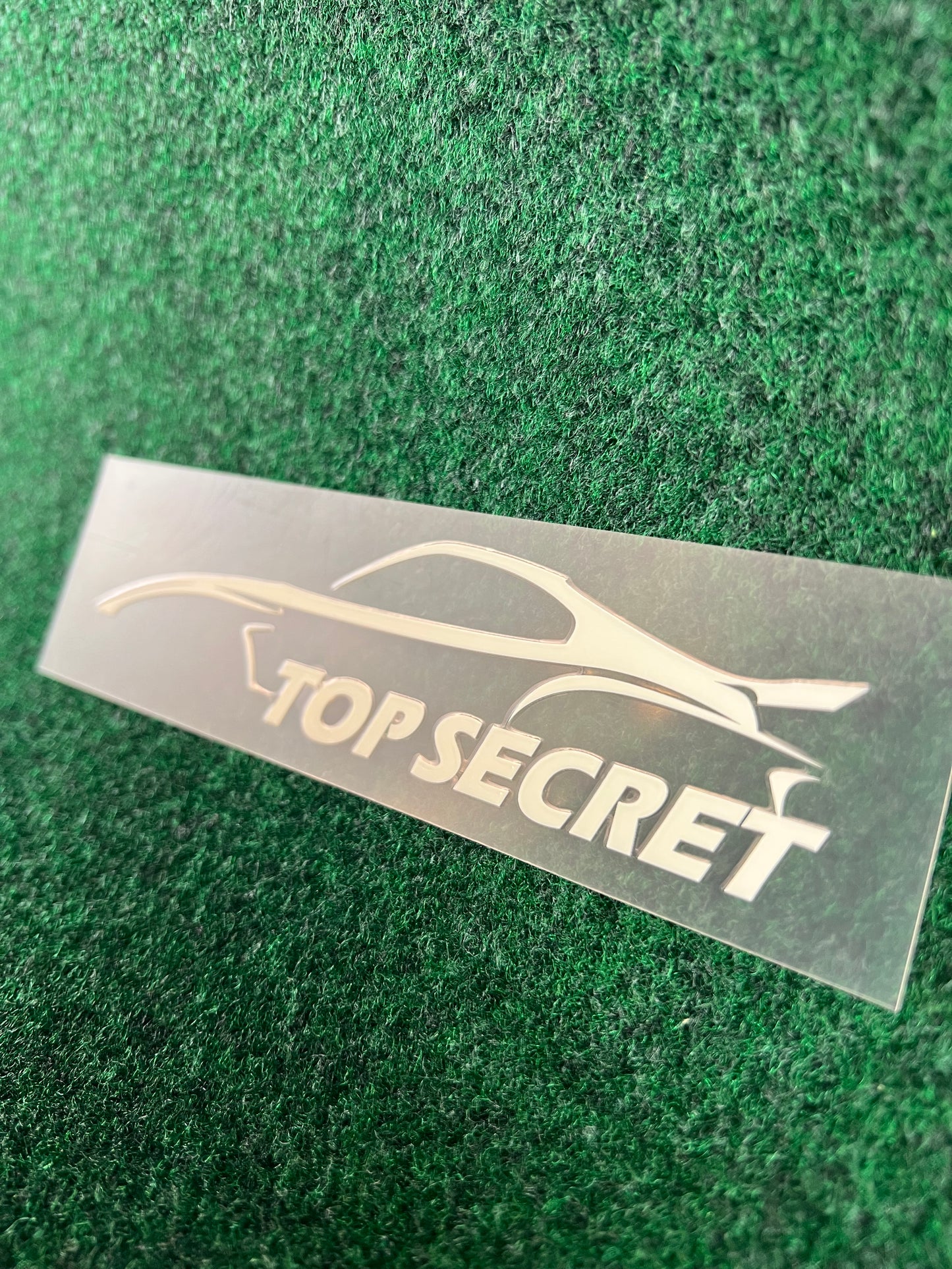 Top Secret - Towel and Decal Set