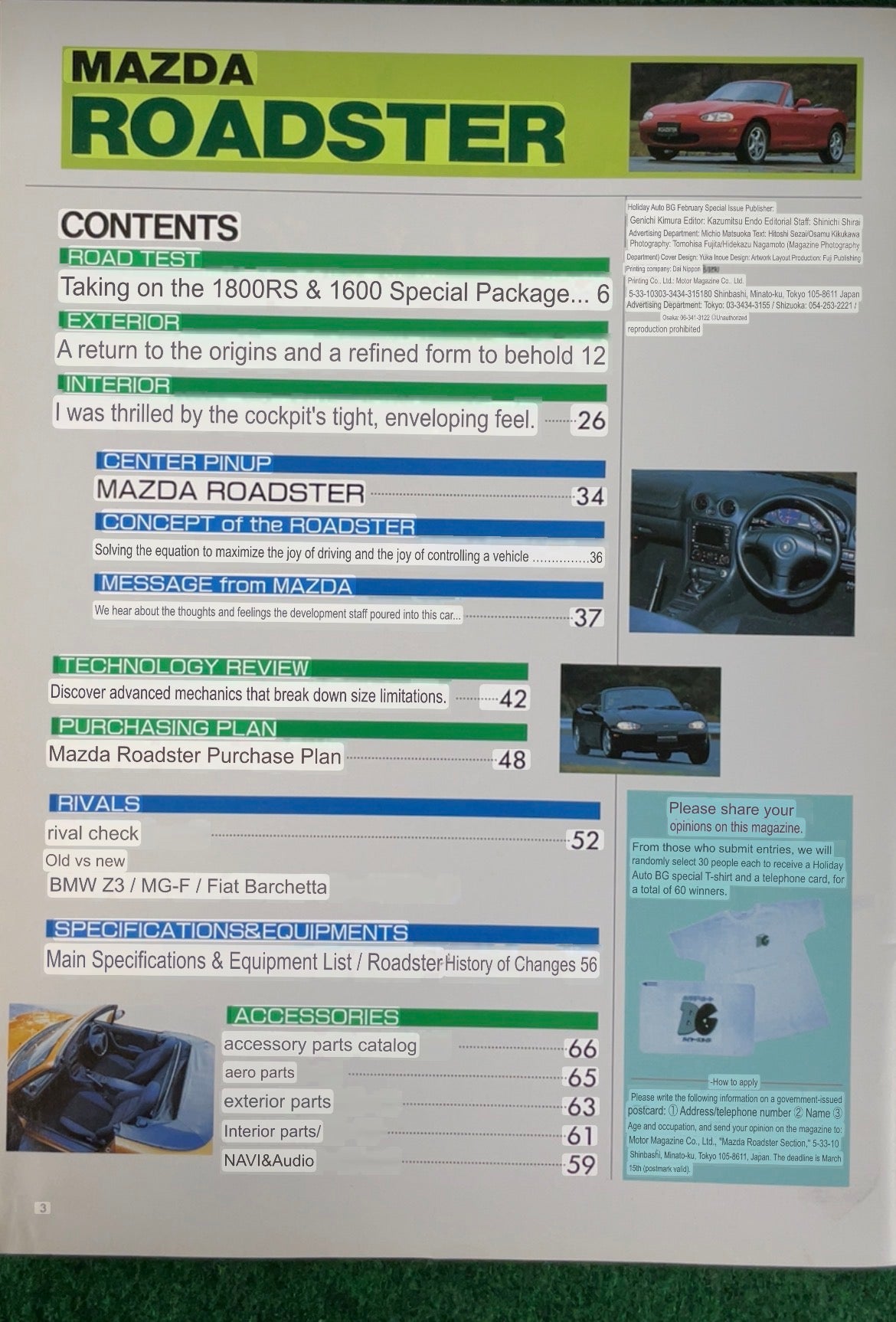 Holiday Auto - Mazda Miata Roadster Magazine