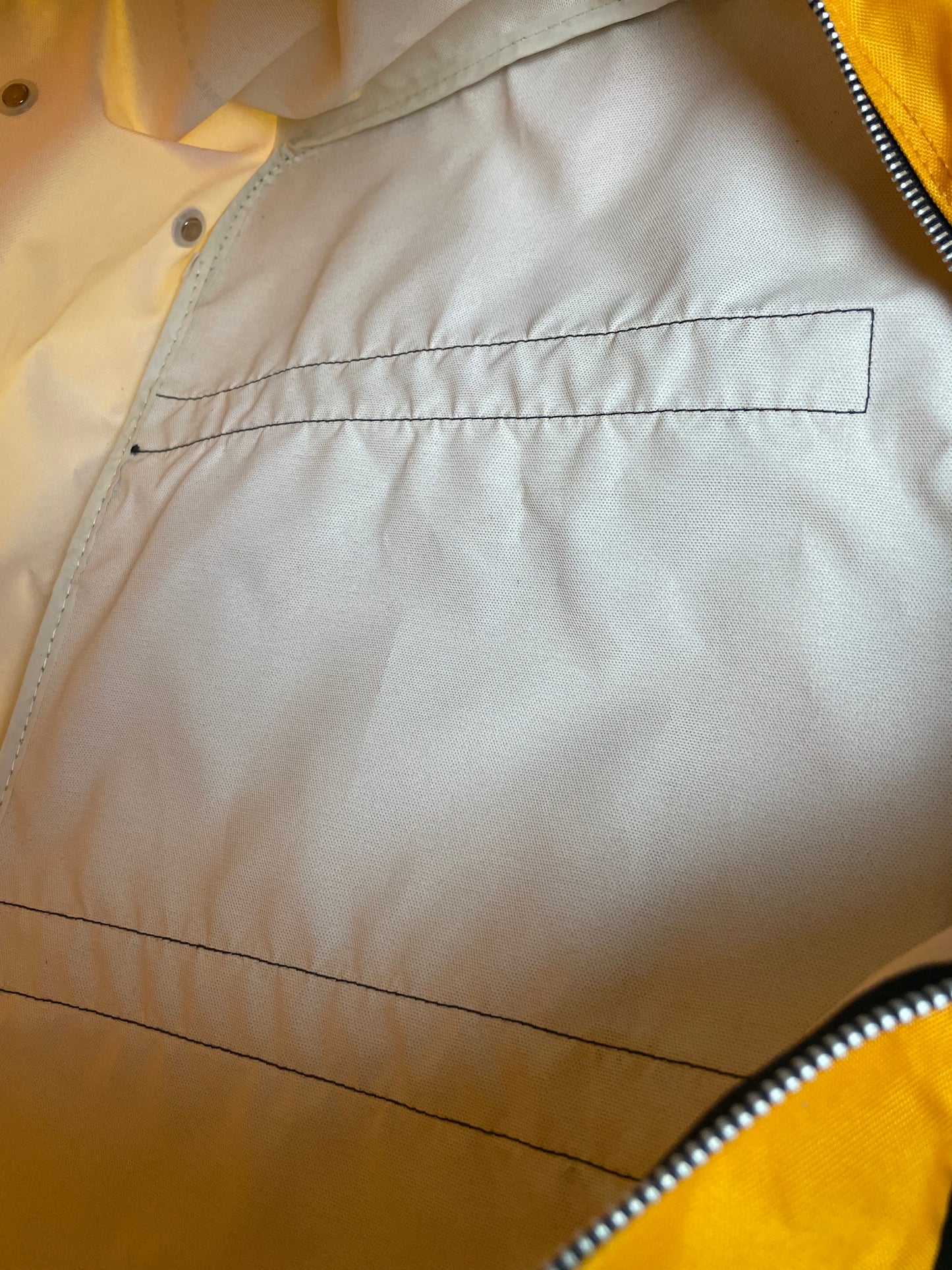 SUBARU - Vintage Original Fuji Gunma Seikyo Japanese Dealership Yellow Duffle Travel Bag