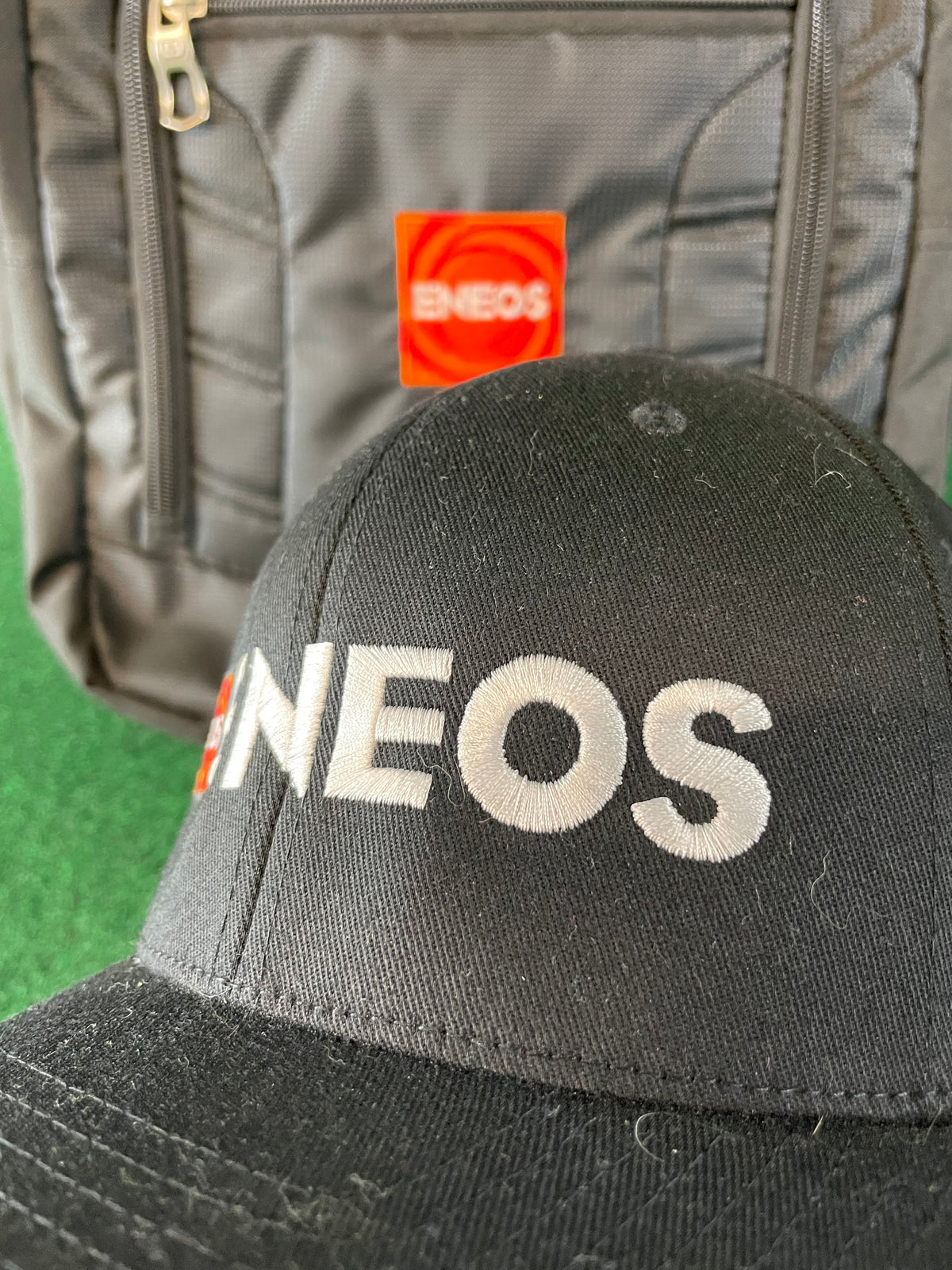 ENEOS - Ogio Black Backpack and Flexfit Hat Set