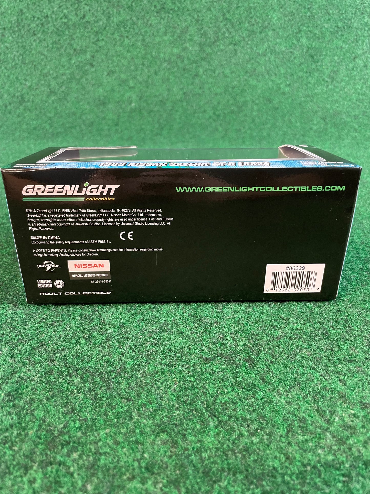 Greenlight - Fast and Furious Nissan Skyline R32 GT-R 1/43 Scale Diecast