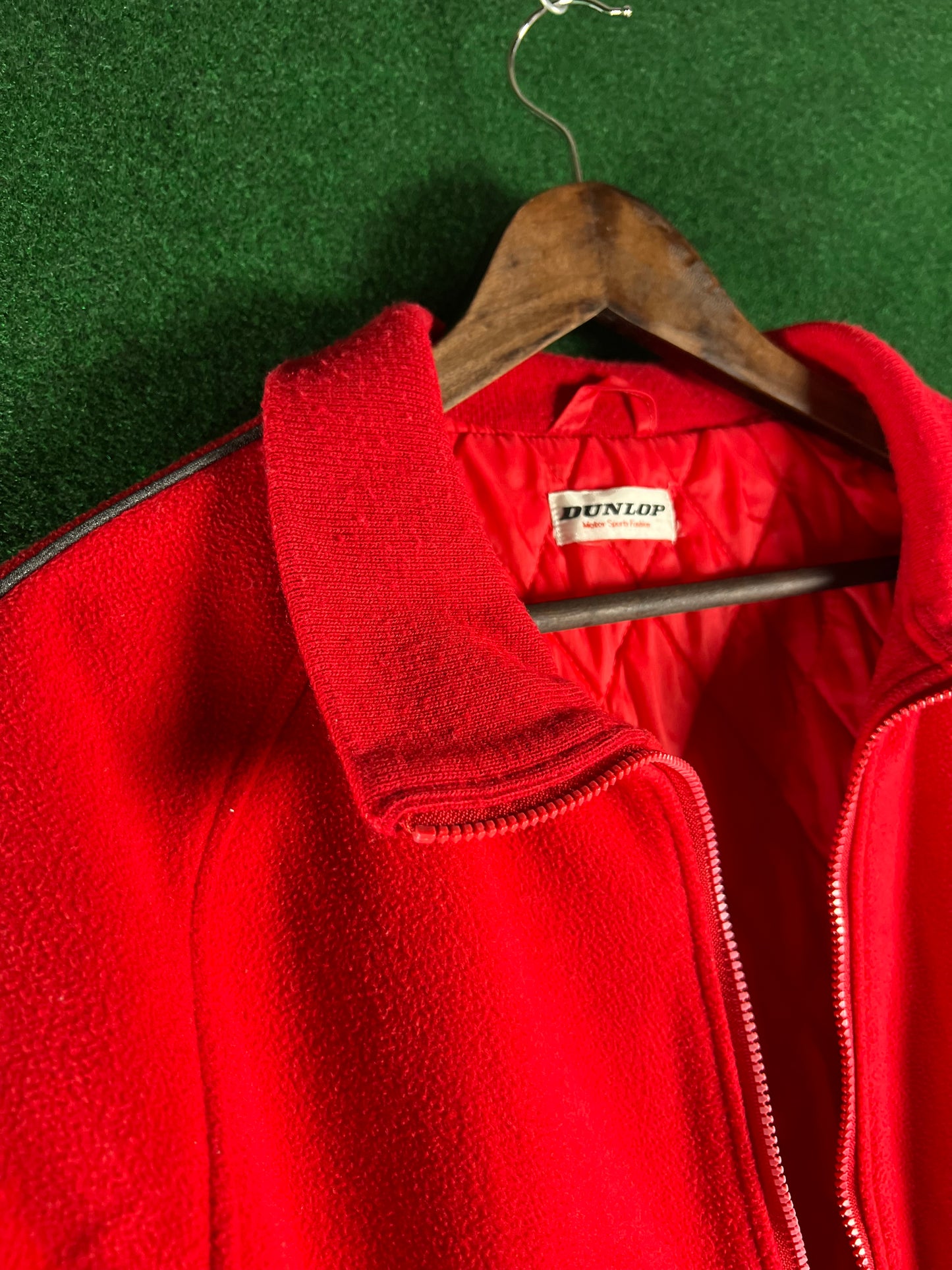 DUNLOP Motorsports - Vintage Fleece Zip Up Jacket