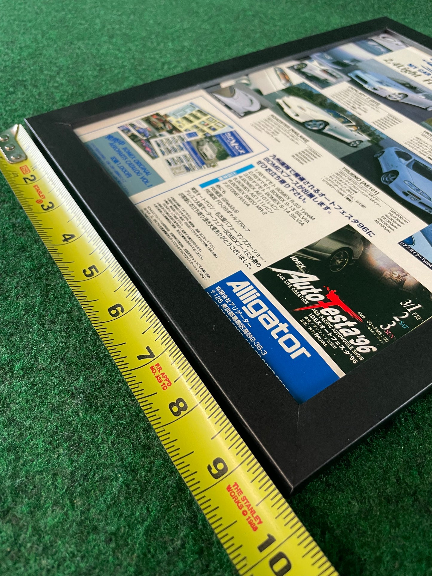 BOMEX Aero - 2,4 Light Front Bumper Spoiler Series Original Framed Ad