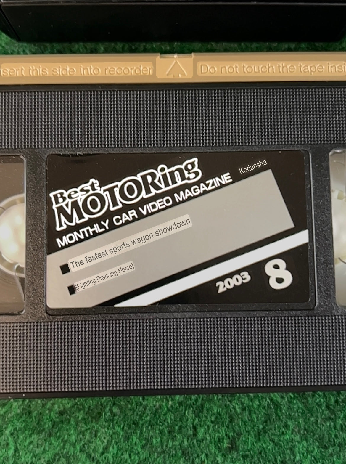 Best Motoring VHS - April & August 2003