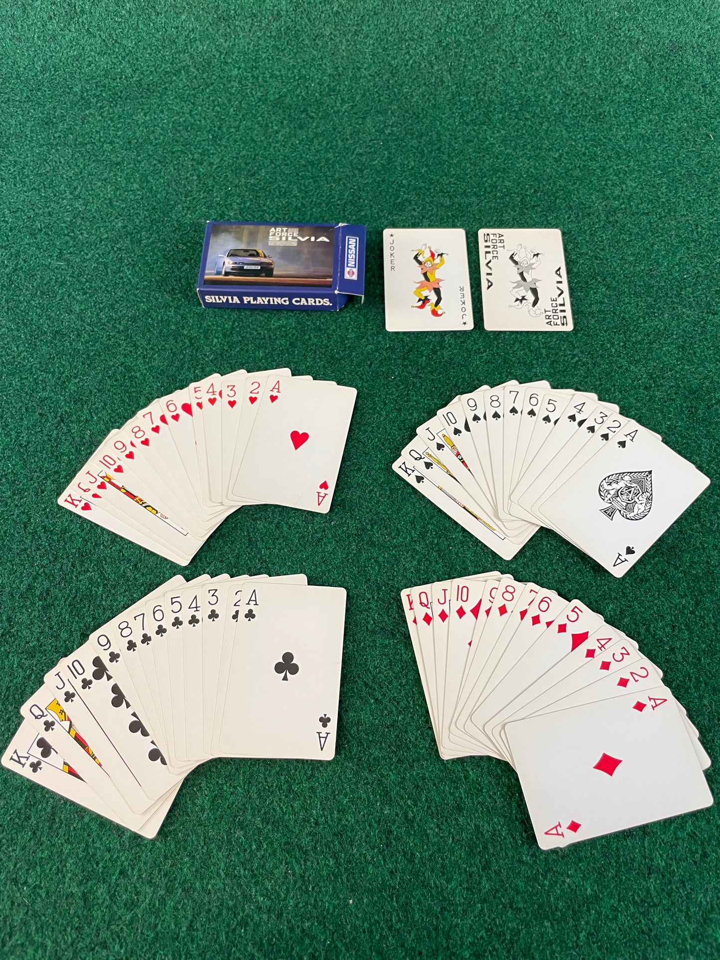 Nissan - ART FORCE SILVIA Playing Cards (2)