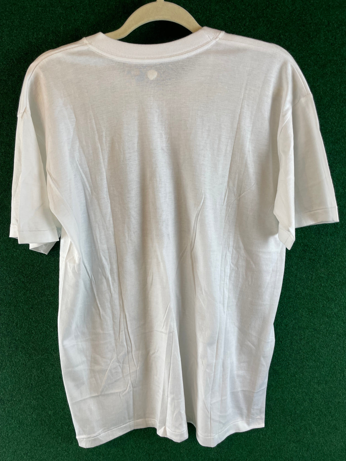 Maze Circuit - Vintage Logo White T-Shirt (L)