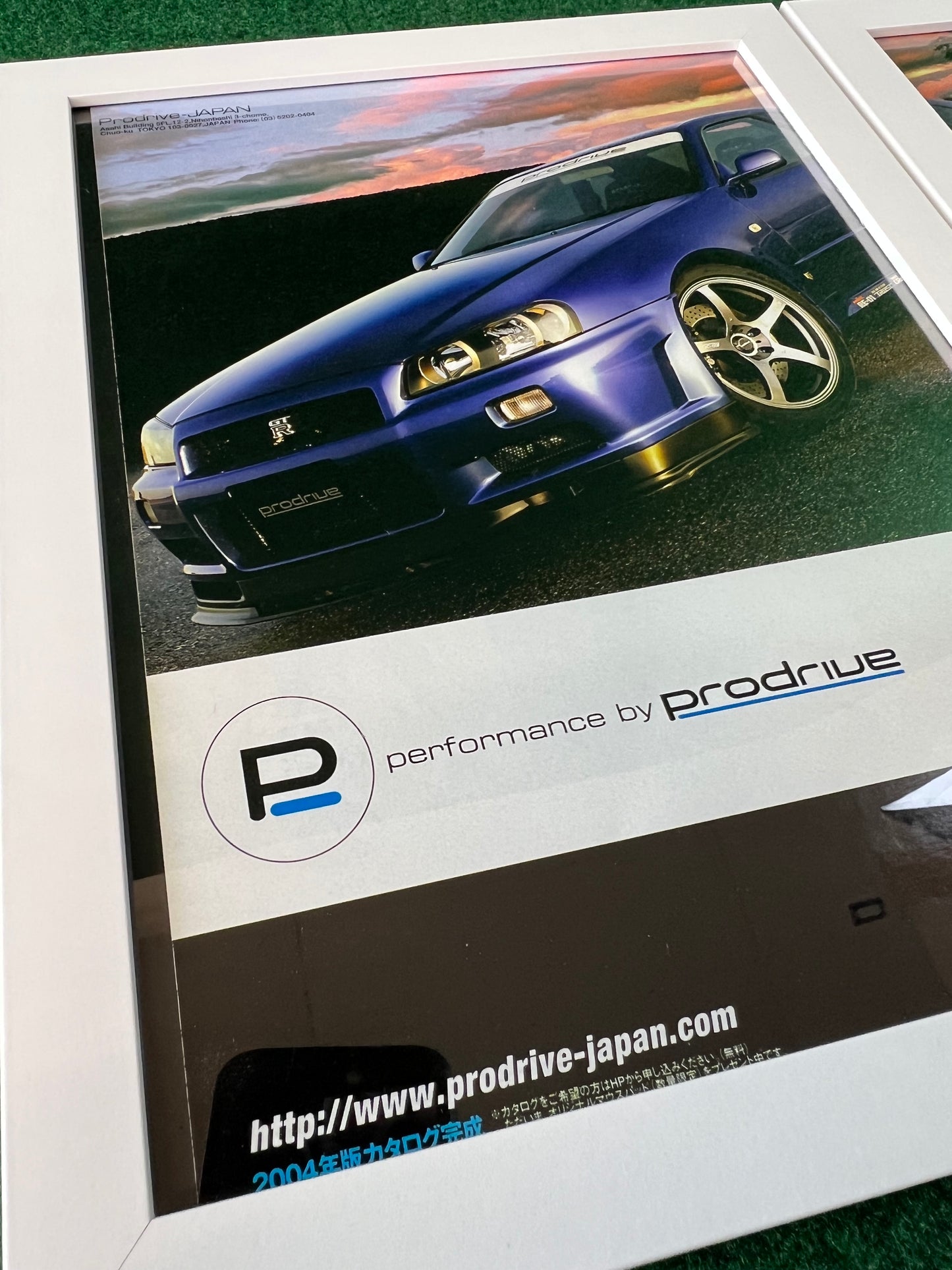 Prodrive - Wheels & Exhaust Framed Advertisement Picture Set