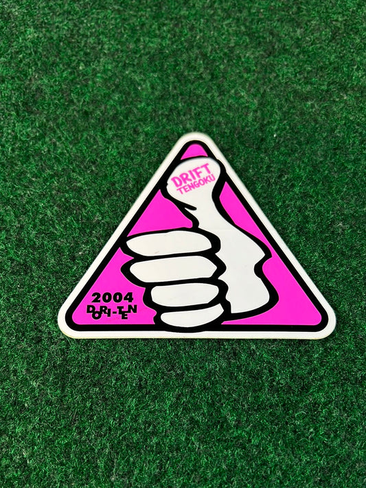 Drift Tengoku - 2004 Pink Triangle Sticker