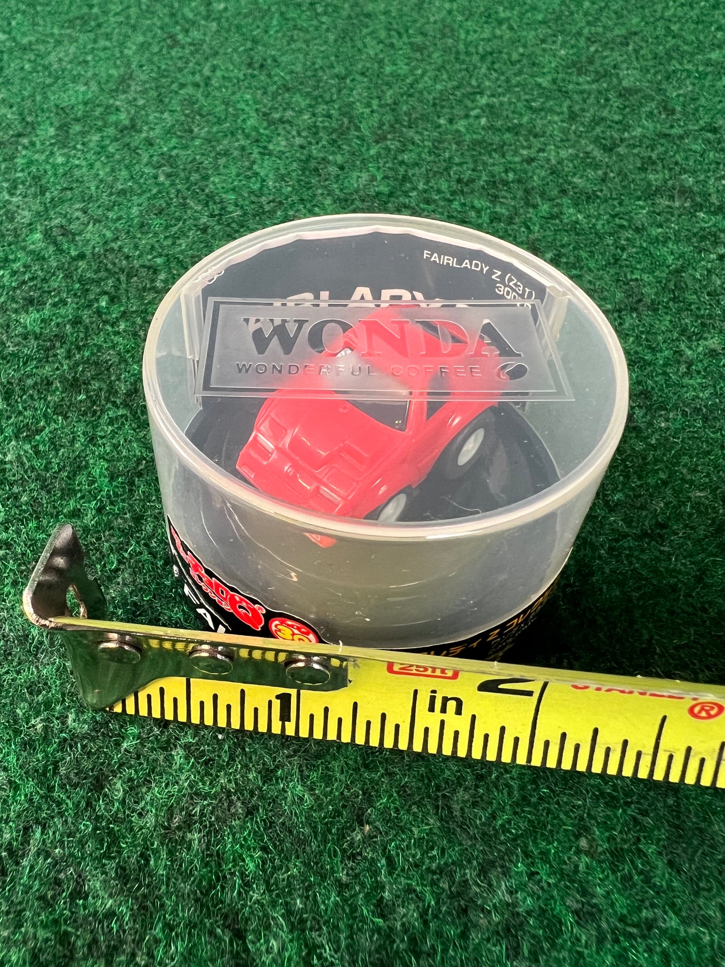 WONDA Coffee & ChoroQ - Nissan Fairlady Z (Z31) Red Mini Toy Car