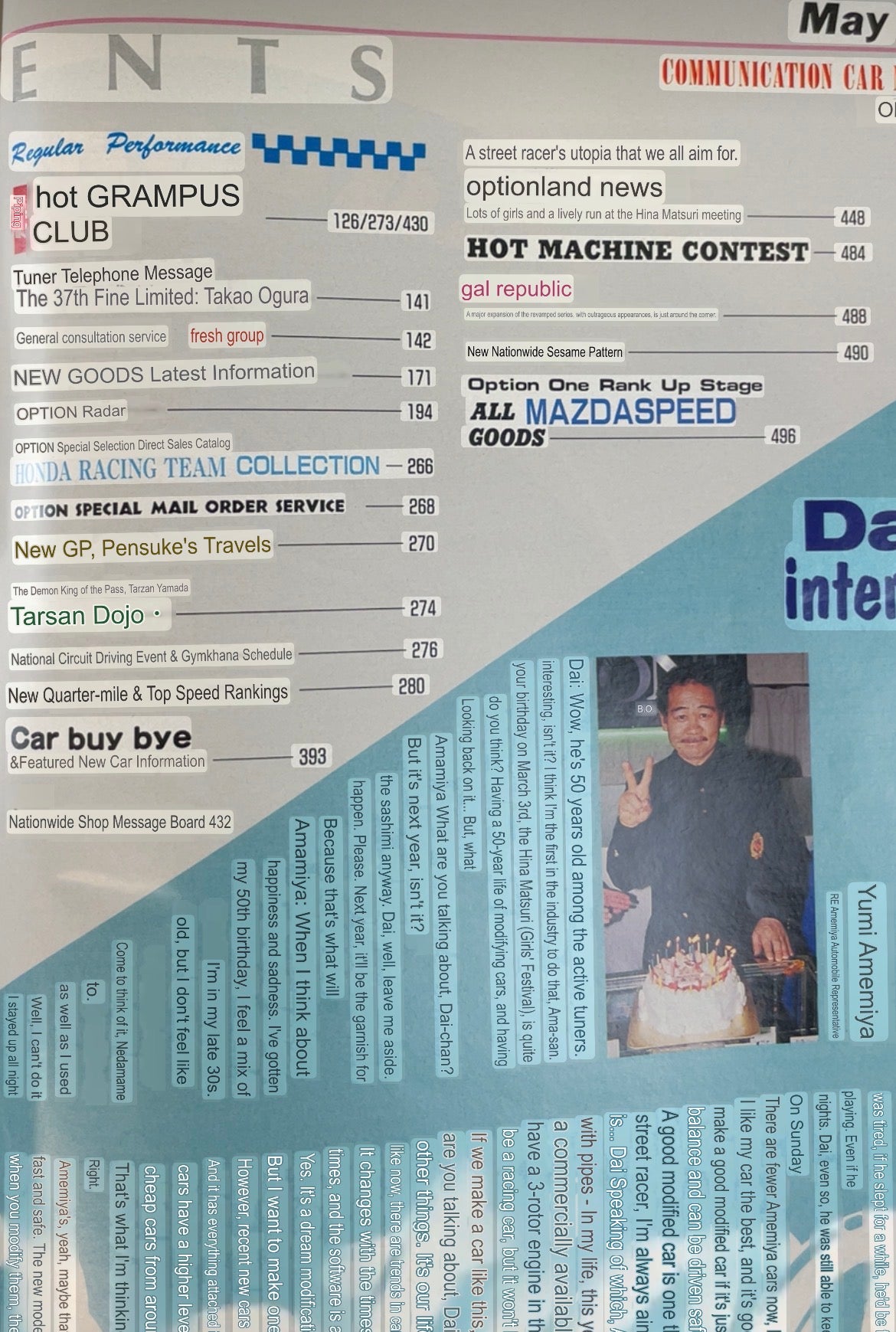 Option Magazine -  May 1996