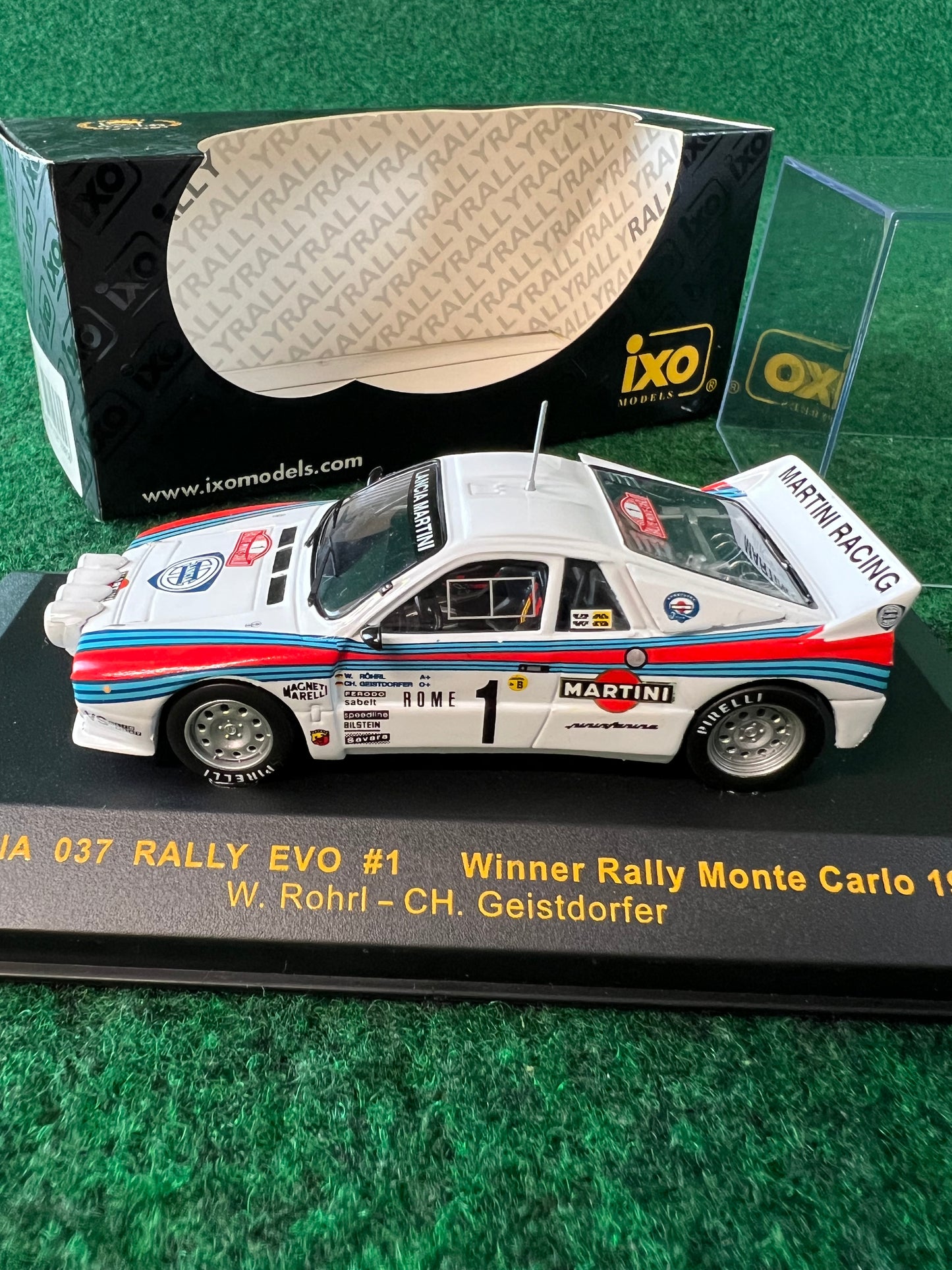ixo - LANCIA 037 RALLY EVO #1
Winner Rally Monte Carlo 1983 1/43 Scale Diecast
