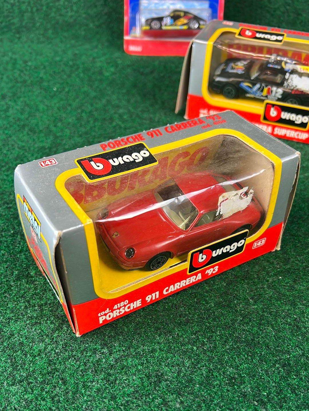 burago & Realtoy - Porsche 911 Carrera 993 Toy Car Set of 3