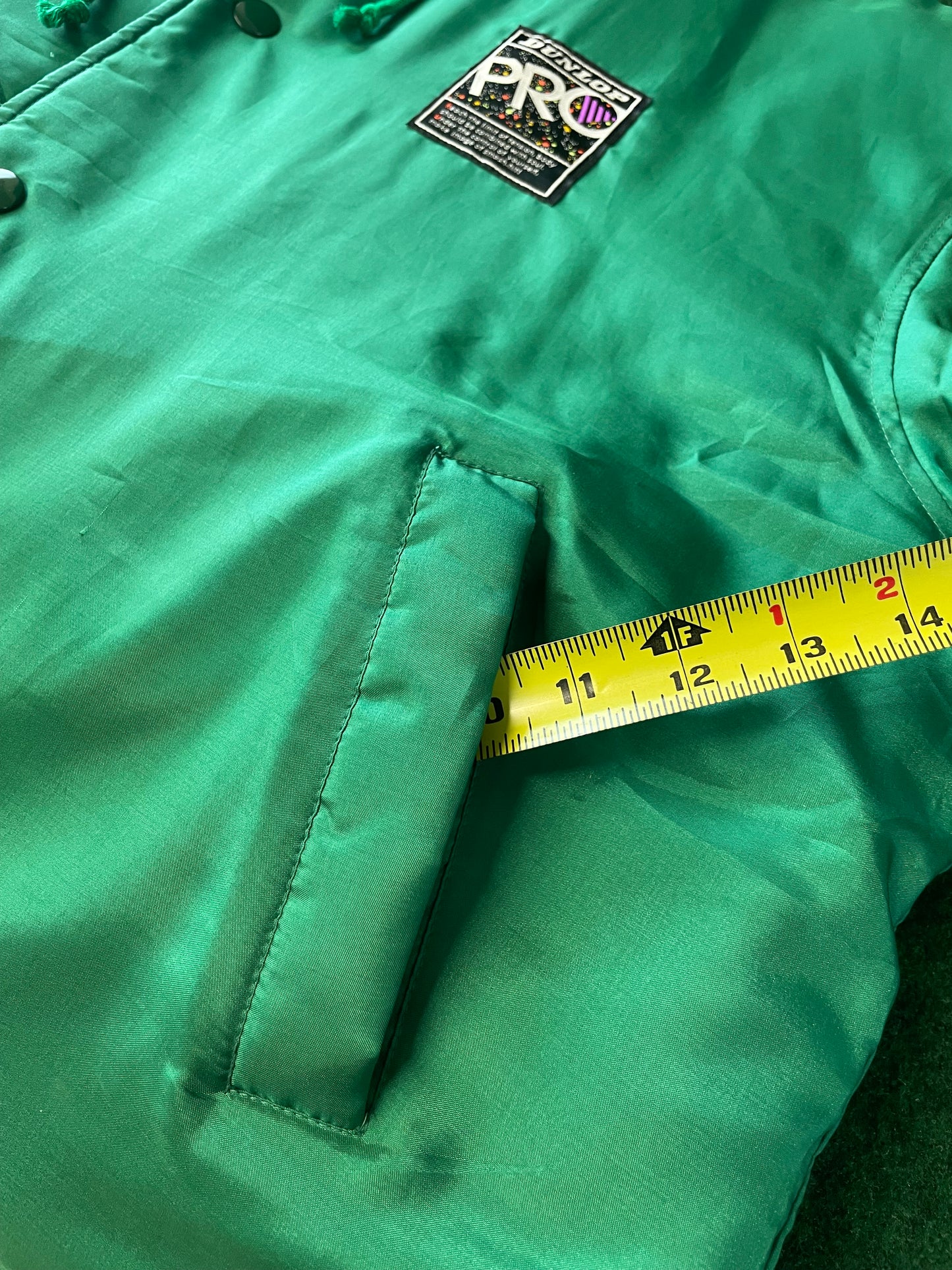 DUNLOP PRO Sports Activewear - Insulated Fleece Lined Vintage Bench Coat