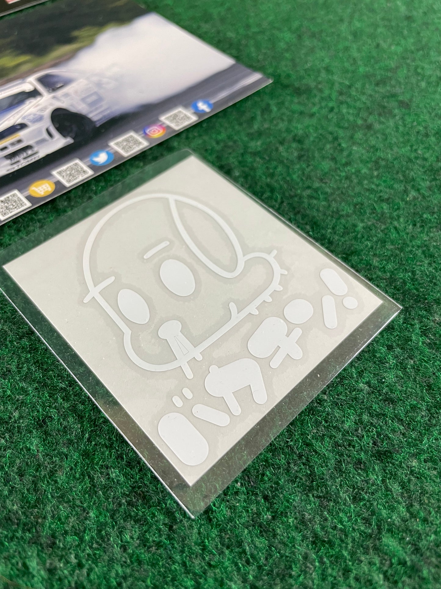 URAS - Card and Sticker Decal Set of 3